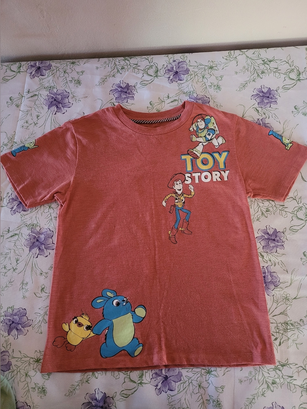 2 Kids Disney Toy Story and Mickey Tshirts
